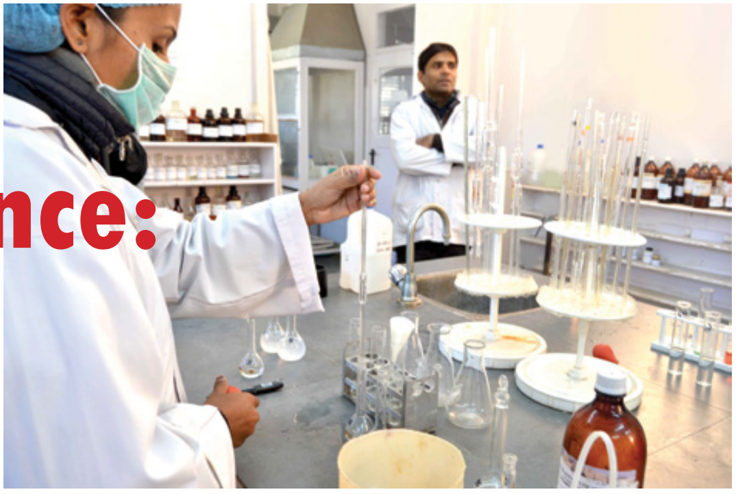 Curex Pharmaceuticals quality control laboratory
